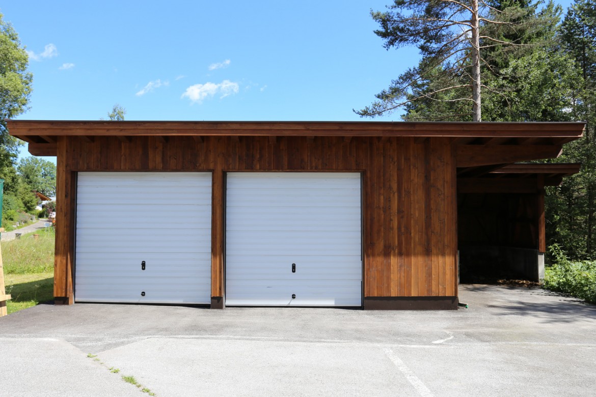 Carport bei Gut-Leutasch